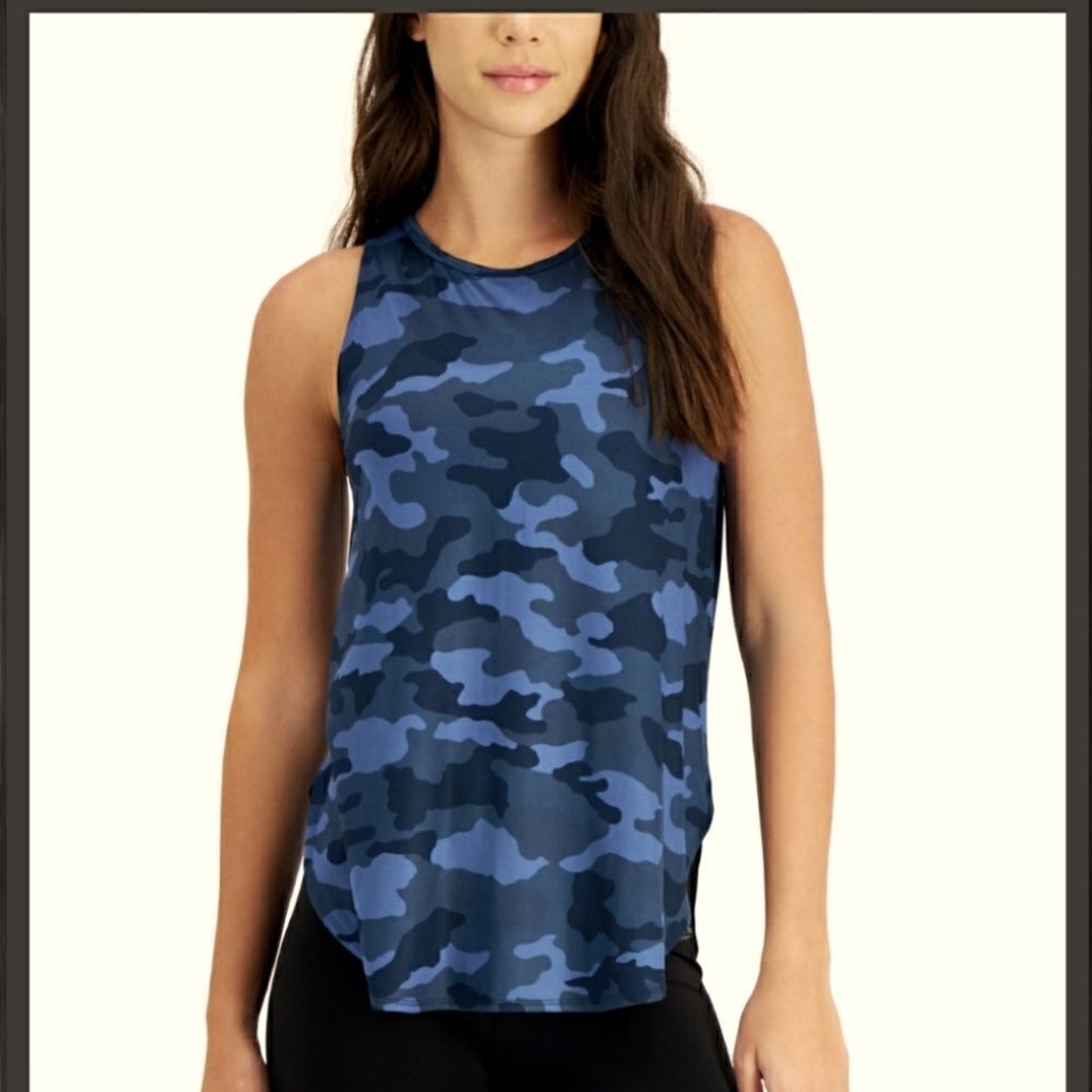 ID Ideology Essentials Sweat Camo Tank Top sz XL
